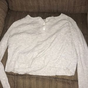 Cropped wild fable long sleeve